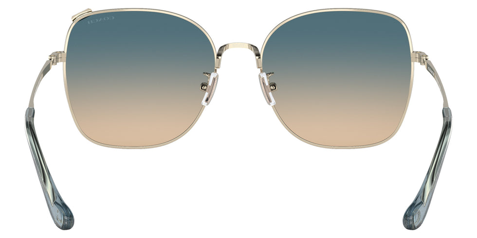 Coach HC7133 C7997 900579 57 - Shiny Light Gold / Blue Yellow Gradient #id:hc7133900579_s:102115