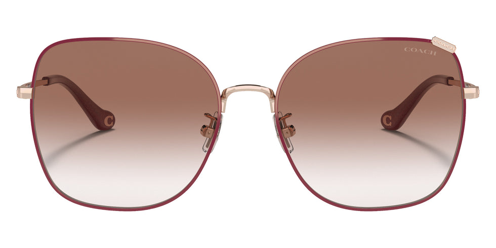 Coach HC7133 C7997 94038D 57 - Shiny Rose Gold/Burgundy Front / Burgundy Gradient #id:hc713394038d_s:104100