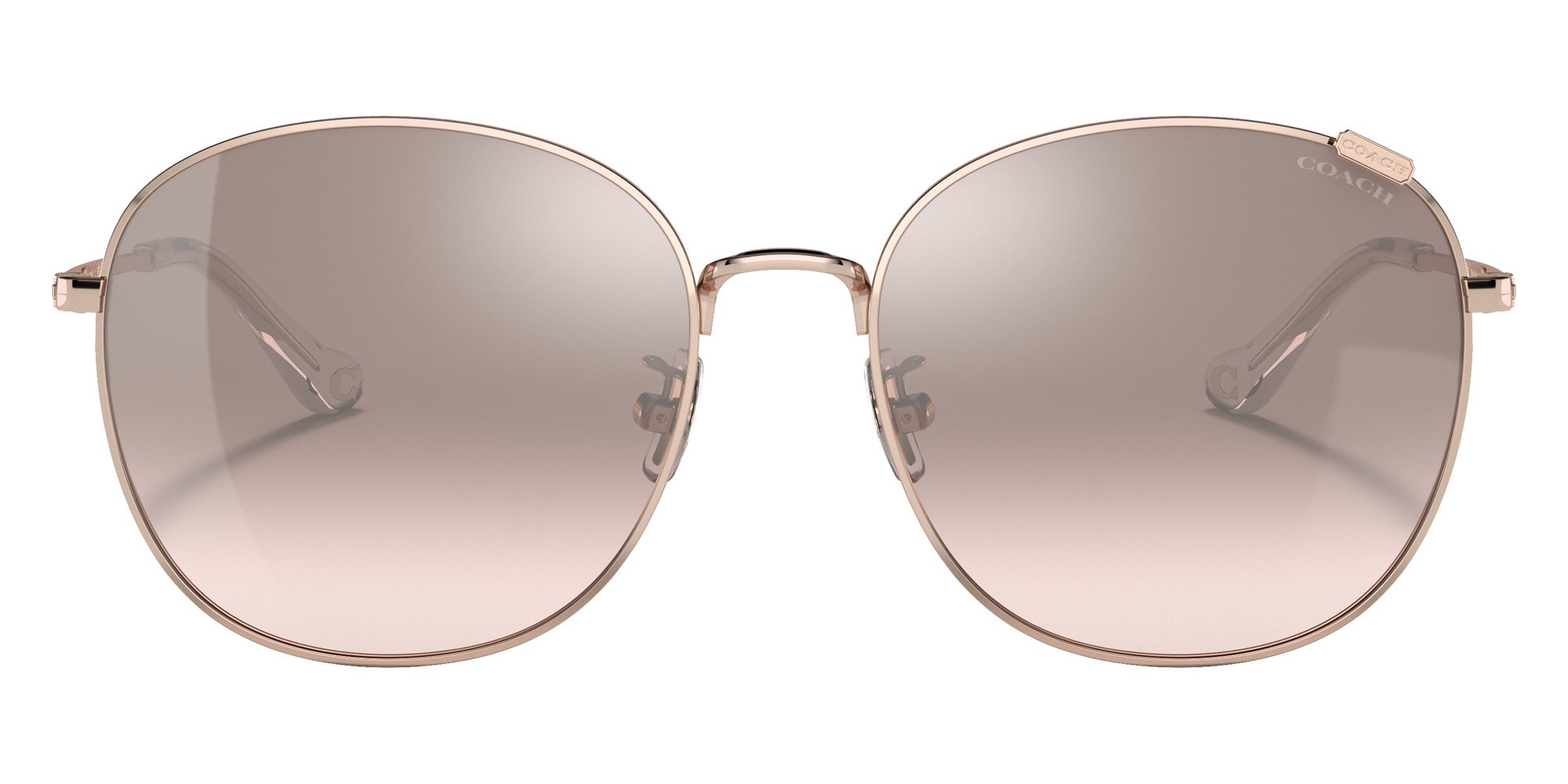 Coach HC7134 C7996 93318Z 57 - Shiny Rose Gold / Silver Pink Gradient Mirrored #id:hc713493318z_s:100100