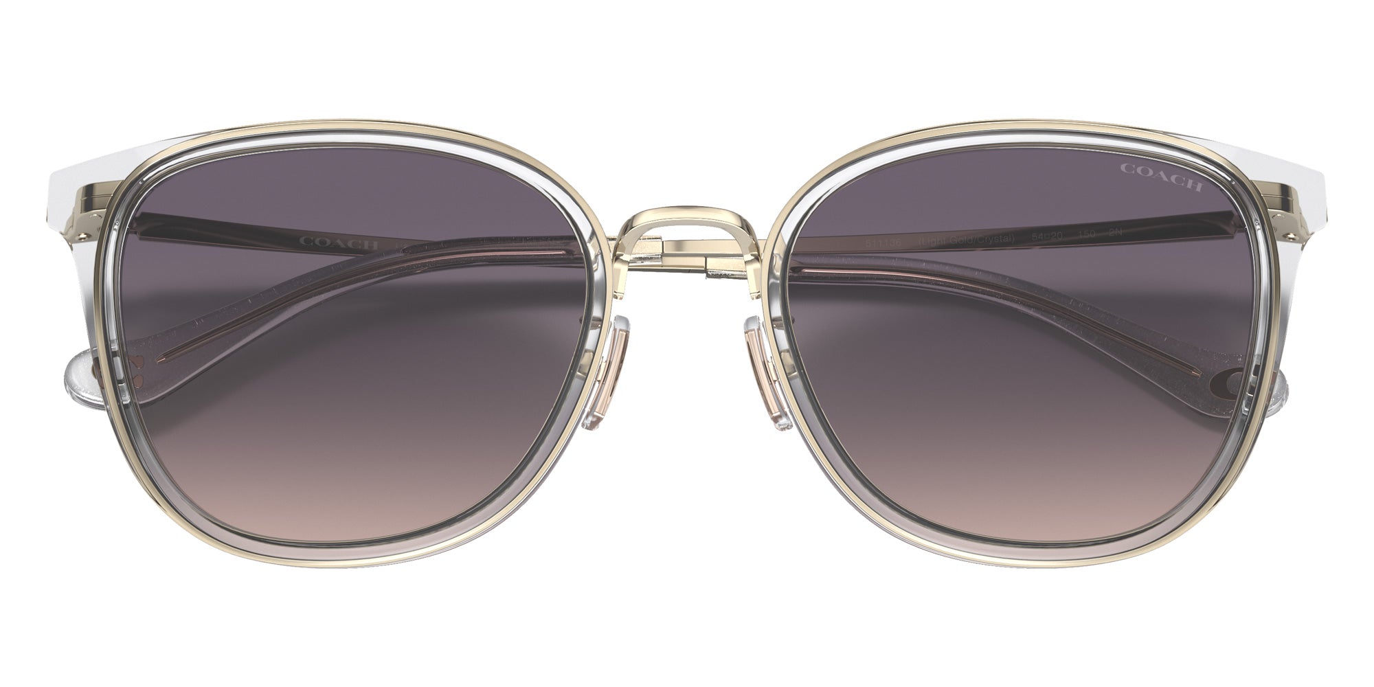 Coach HC7135 C7999 511136 54 - Light Gold/Crystal / Purple Pink Gradient #id:hc7135511136_s:100110