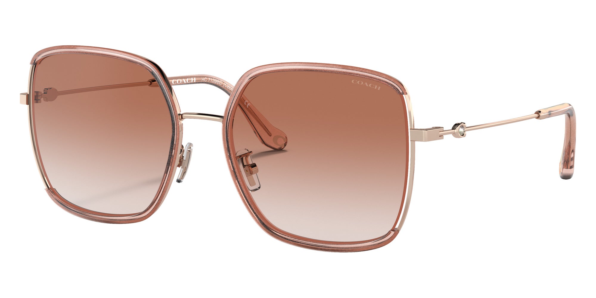 Coach HC7139BD C8000 940813 58 - Rose Gold/Pink Glitter / Pink Gradient #id:hc7139bd940813_s:102105