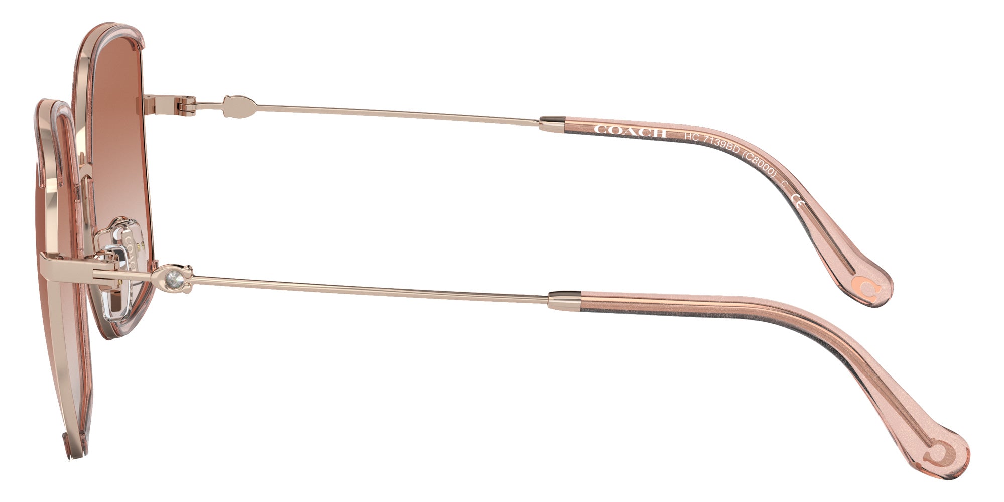 Coach HC7139BD C8000 940813 58 - Rose Gold/Pink Glitter / Pink Gradient #id:hc7139bd940813_s:102110