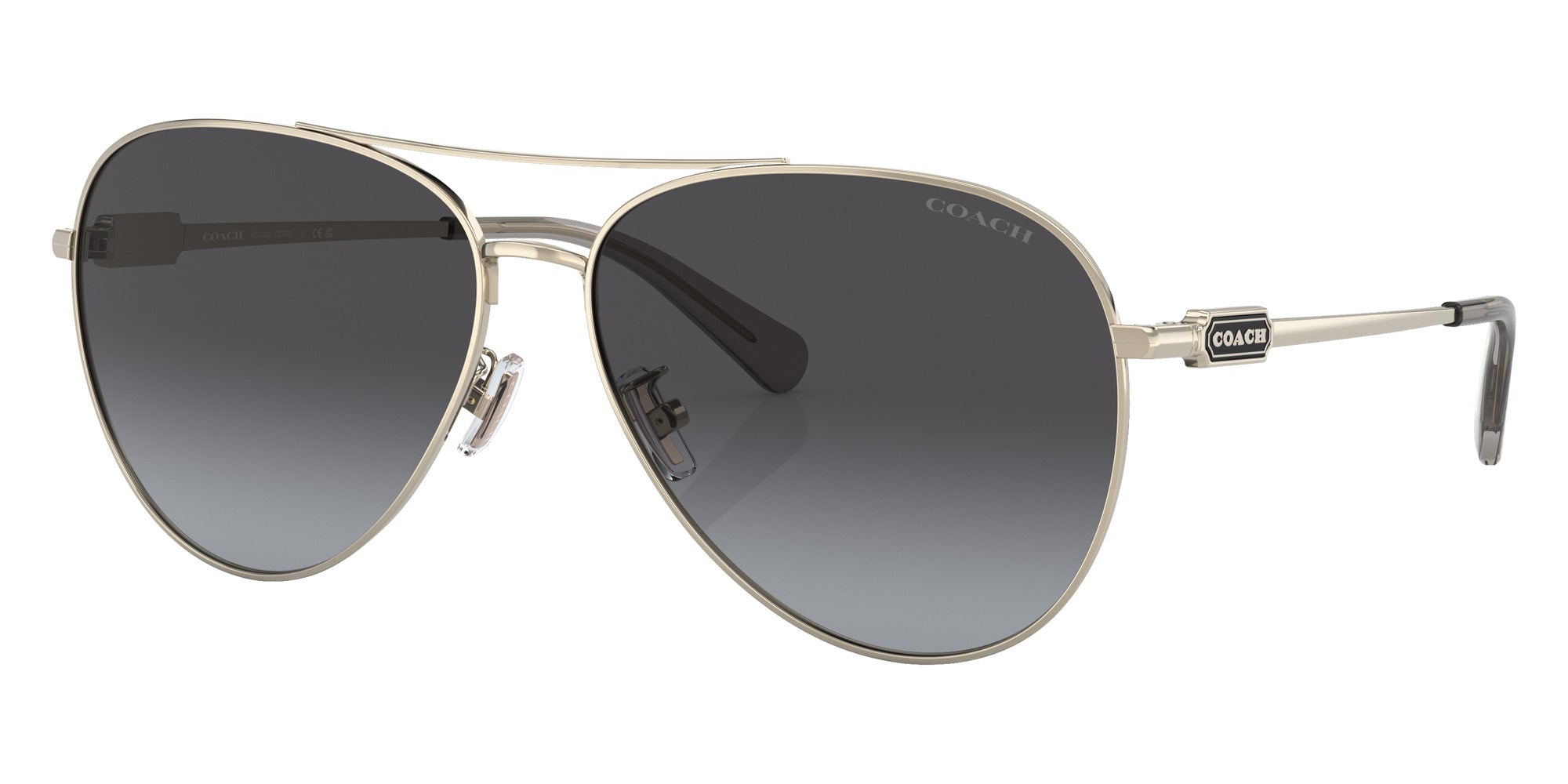 Coach HC7140 CD474 90058G 61 - Shiny Light Gold / Gray Gradient #id:hc714090058g_s:100105