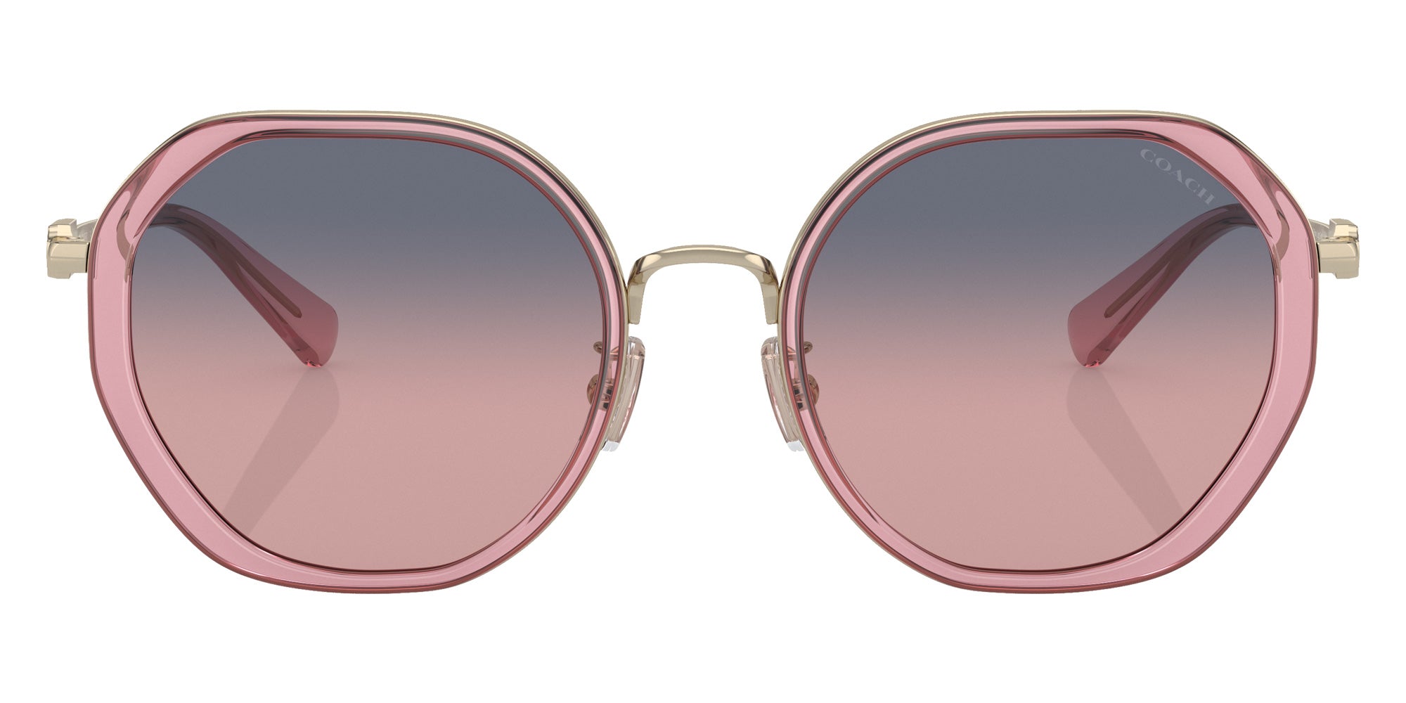 Coach HC7141 CD477 90050J 54 - Transparent Pink / Plum Purple Scarlet Gradient #id:hc714190050j_s:100100