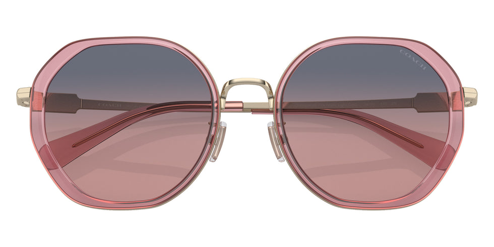 Coach HC7141 CD477 90050J 54 - Transparent Pink / Plum Purple Scarlet Gradient #id:hc714190050j_s:100120