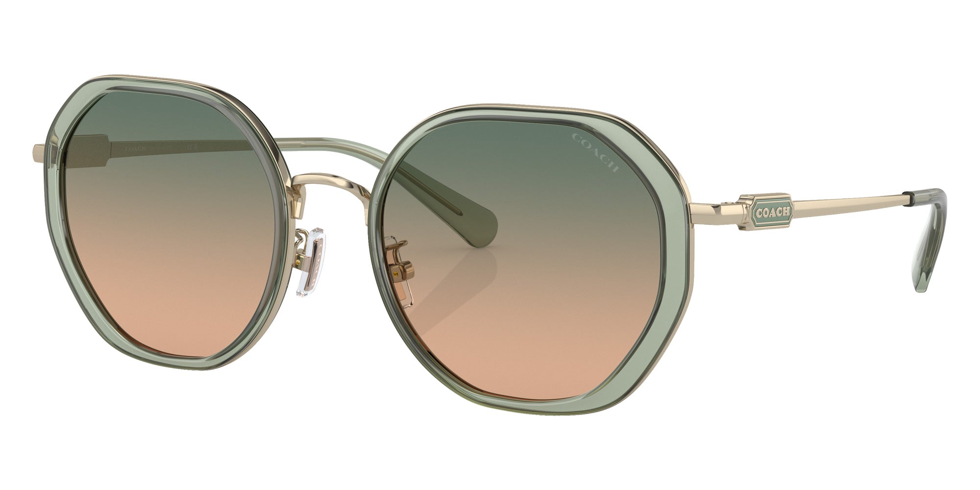 Coach HC7141 CD477 900513 54 - Transparent Green / Green Brown Gradient #id:hc7141900513_s:102105