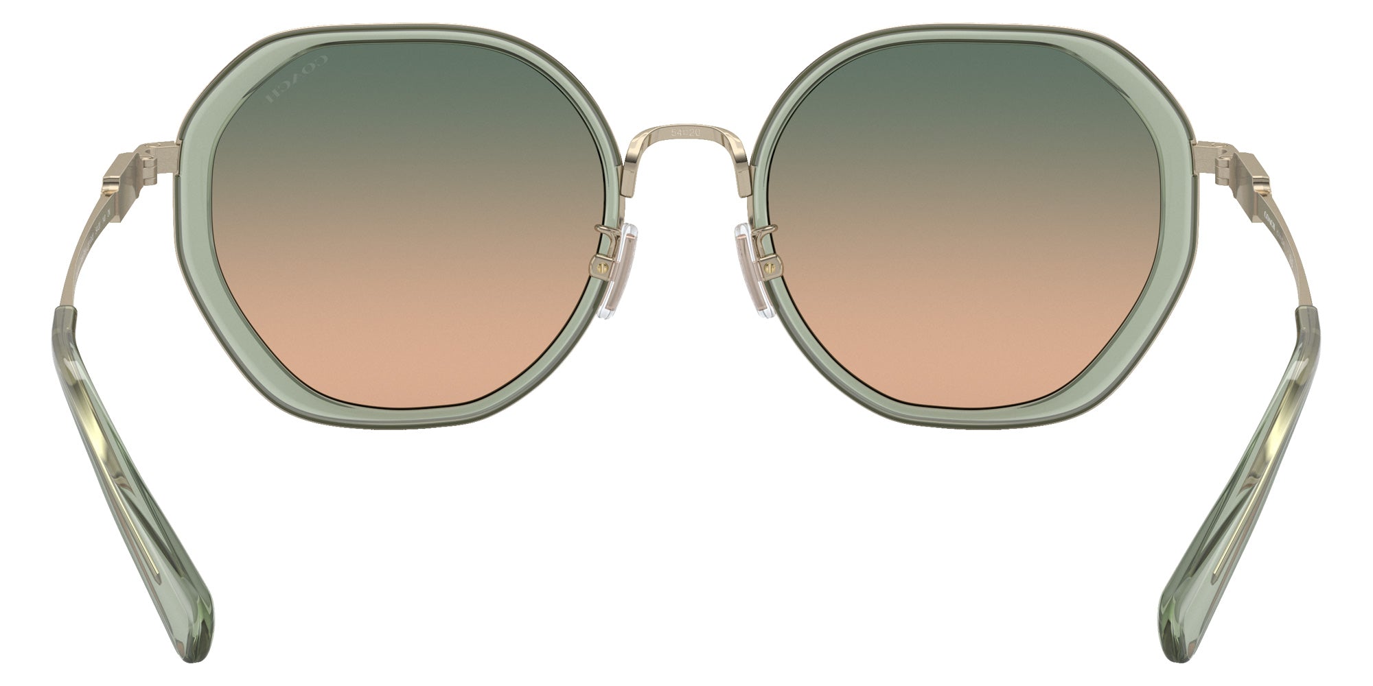 Coach HC7141 CD477 900513 54 - Transparent Green / Green Brown Gradient #id:hc7141900513_s:102115