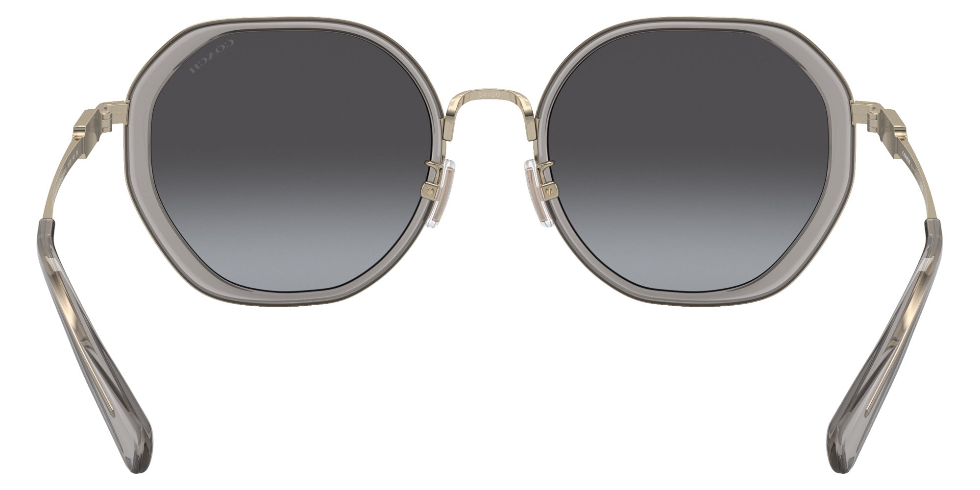 Coach HC7141 CD477 90058G 54 - Transparent Gray / Gray Gradient #id:hc714190058g_s:104115
