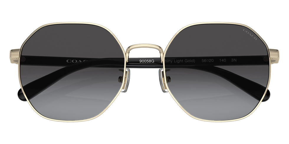 Coach HC7147 CH556 90058G 56 - Shiny Light Gold / Gray Gradient #id:hc714790058g_s:102120