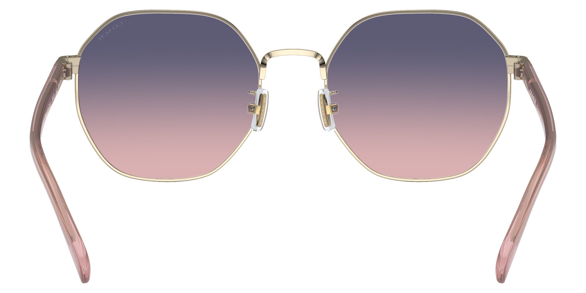 Coach HC7147 CH556 9005I6 56 - Shiny Light Gold / Blue Pink Gradient #id:hc71479005i6_s:104115