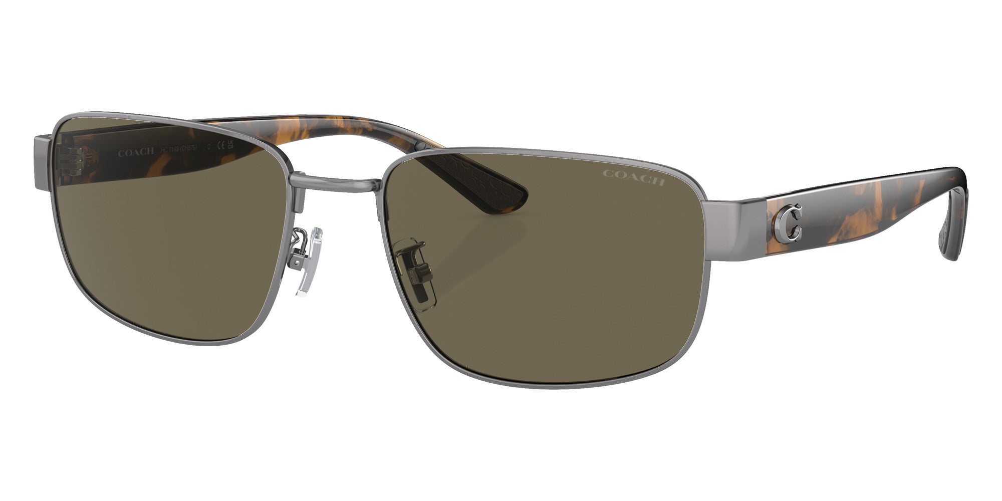 Coach HC7149 CH579 90043 59 - Shiny Gunmetal #id:hc714990043_s:100105