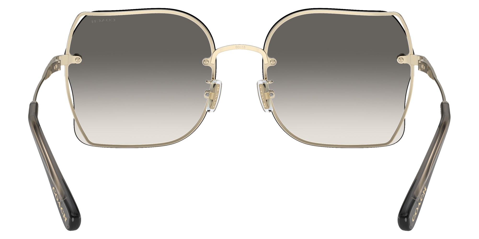 Coach HC7150D CH574 900511 60 - Shiny Light Gold / Black Gray Sand Gradient #id:hc7150d900511_s:100115