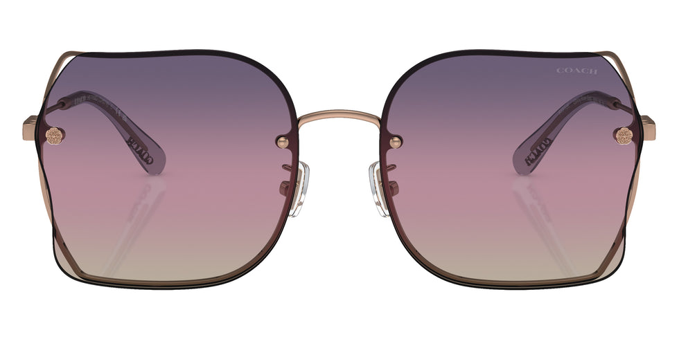 Coach HC7150D CH574 9331U6 60 - Shiny Rose Gold / Purple Pink Peach Gradient #id:hc7150d9331u6_s:102100
