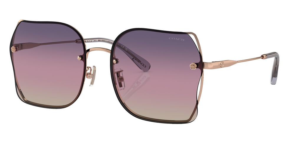 Coach HC7150D CH574 9331U6 60 - Shiny Rose Gold / Purple Pink Peach Gradient #id:hc7150d9331u6_s:102105