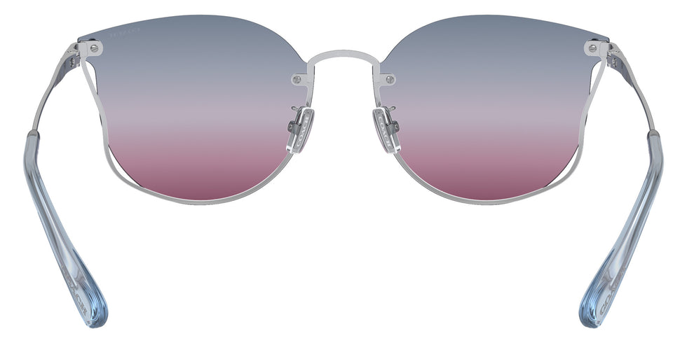 Coach HC7151D CH573 9001I8 63 - Shiny Silver / Blue Purple Pink Gradient #id:hc7151d9001i8_s:100115