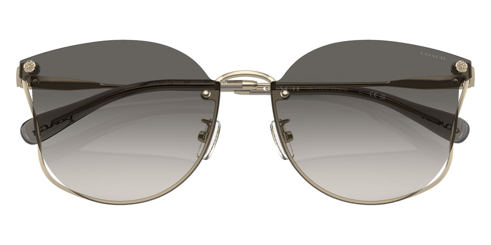 Coach HC7151D CH573 900511 63 - Shiny Light Gold / Black Gray Sand Gradient #id:hc7151d900511_s:100120