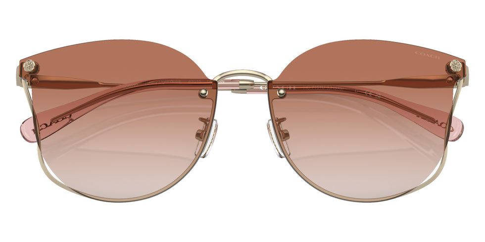 Coach HC7151D CH573 900513 63 - Shiny Light Gold / Brown Pink Gradient #id:hc7151d900513_s:102120
