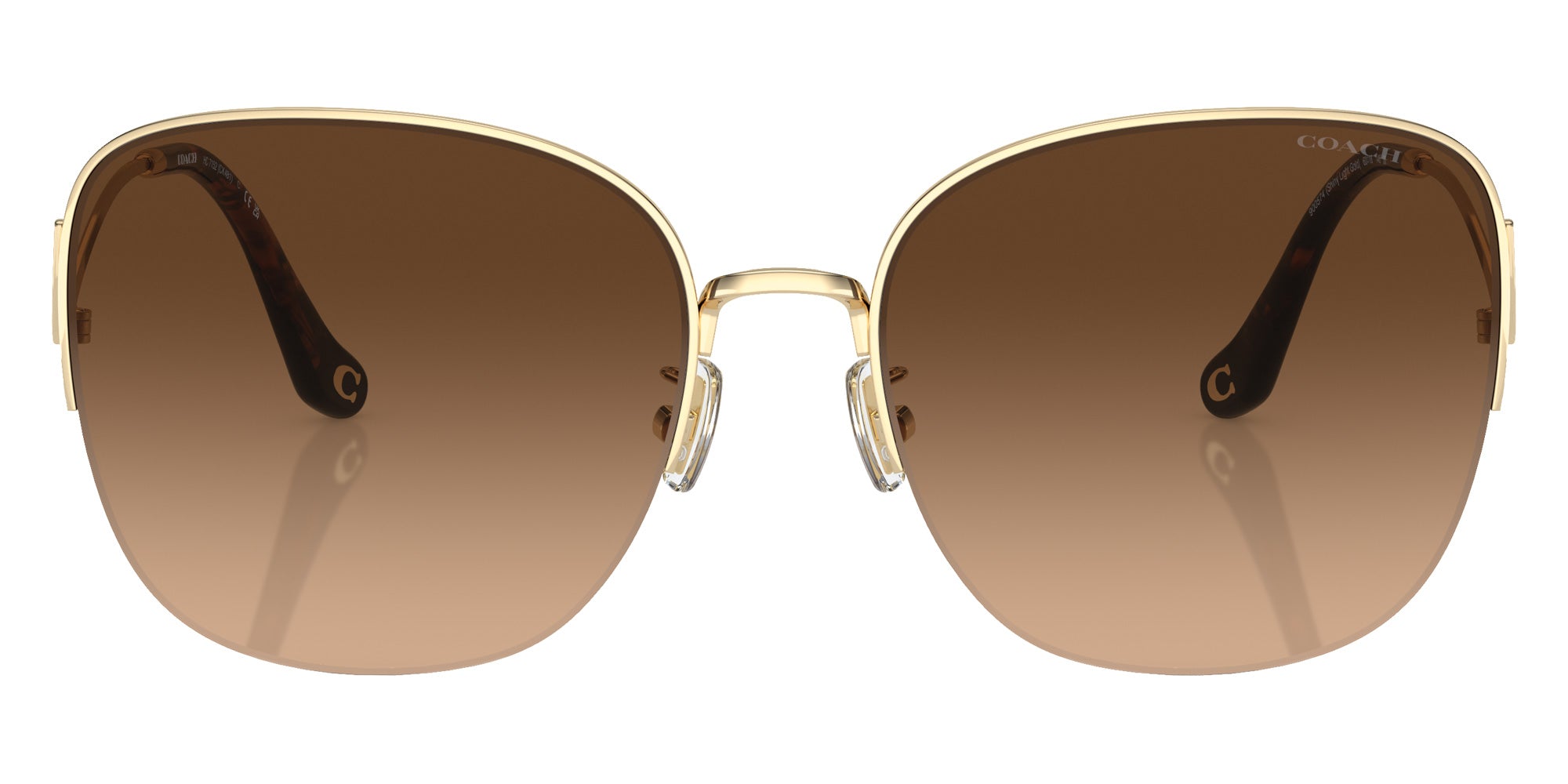 Coach HC7152 CK481 900574 60 - Shiny Light Gold / Brown Gradient #id:hc7152900574_s:100100