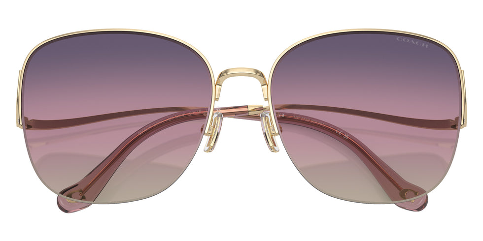 Coach HC7152 CK481 9005U6 60 - Shiny Light Gold / Purple Pink Gradient #id:hc71529005u6_s:102120