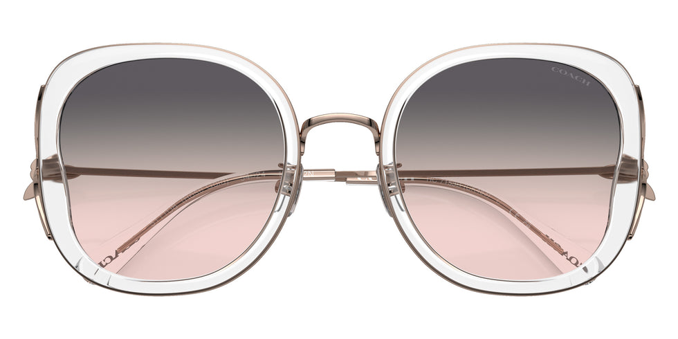 Coach HC7153B CK483 5111U8 54 - Transparent Clear / Gray Pink Gradient #id:hc7153b5111u8_s:100120