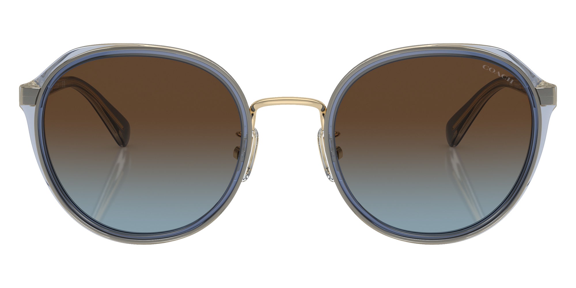 Coach HC7154 CL924 943513 52 - Transparent Blue / Brown Blue Gradient #id:hc7154943513_s:102100