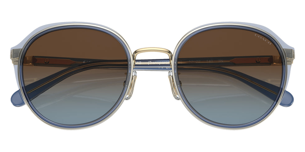 Coach HC7154 CL924 943513 52 - Transparent Blue / Brown Blue Gradient #id:hc7154943513_s:102120