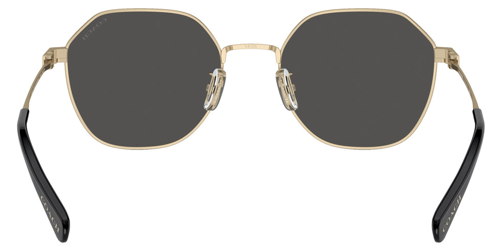 Coach HC7155 CL915 900587 54 - Shiny Light Gold / Gray Solid #id:hc7155900587_s:102115