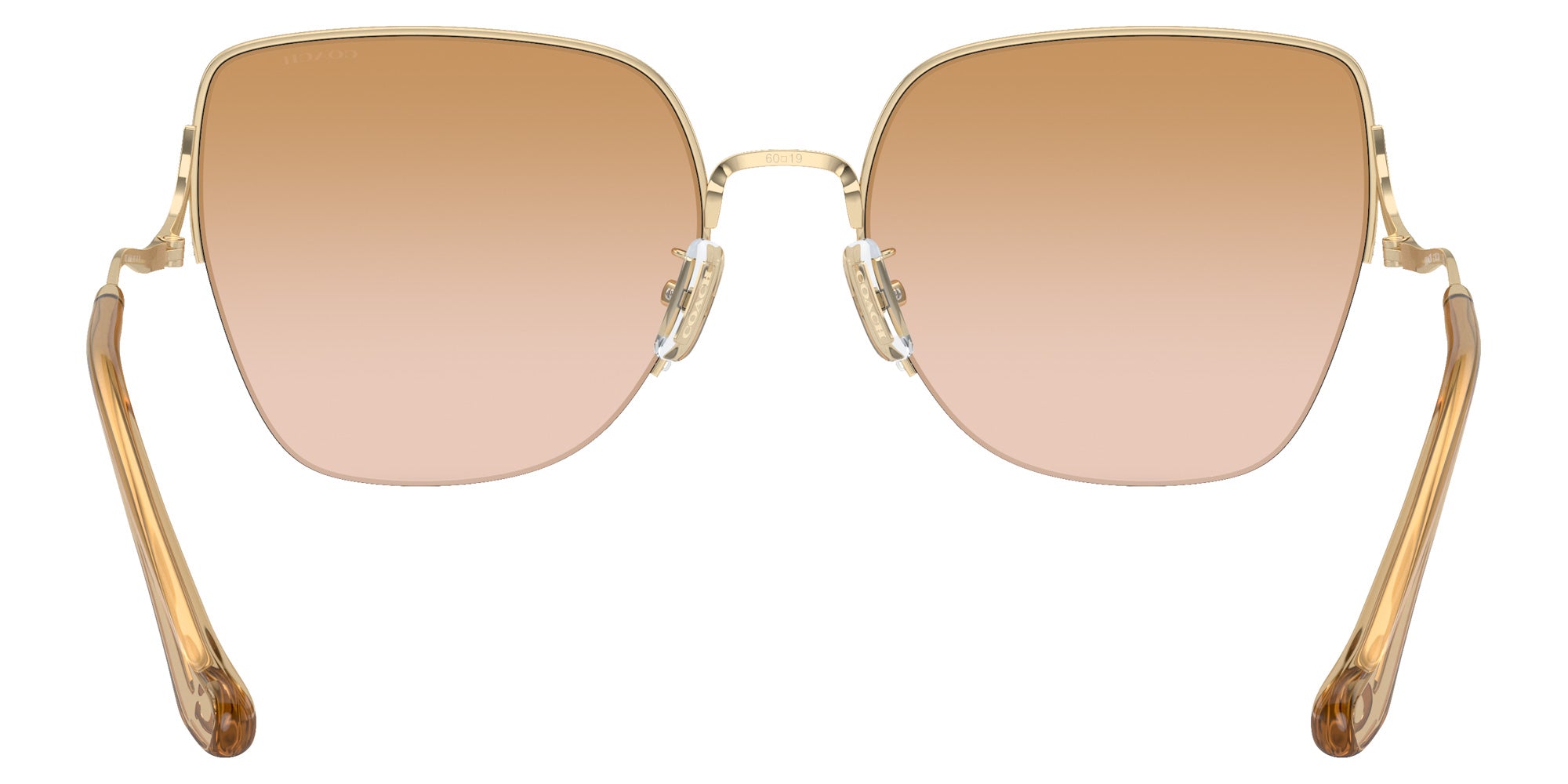 Coach HC7156D CL904 90052D 60 - Shiny Light Gold / Peach Blush Gradient #id:hc7156d90052d_s:100115