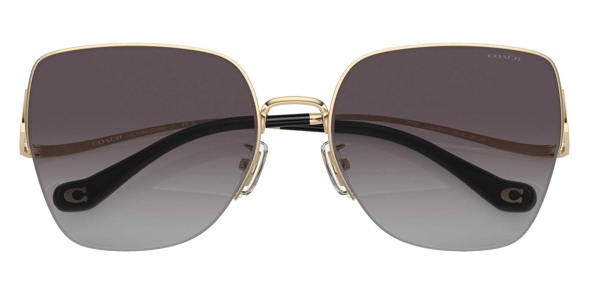 Coach HC7156D CL904 90053C 60 - Shiny Light Gold / Gray Gradient #id:hc7156d90053c_s:102120