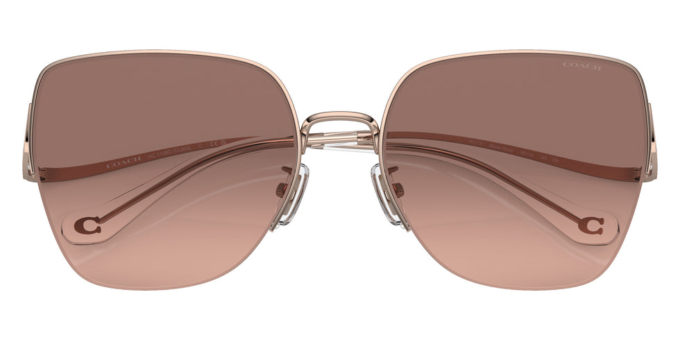 Coach HC7156D CL904 933113 60 - Shiny Rose Gold / Brown Pink Gradient #id:hc7156d933113_s:104120