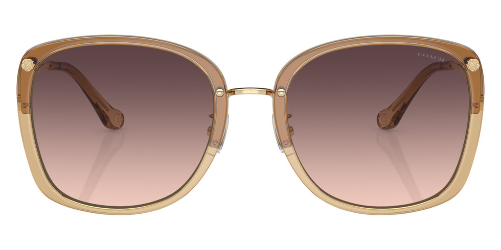 Coach HC7157D CL905 5736U8 58 - Transparent Fawn / Brown Pink Gradient #id:hc7157d5736u8_s:100100