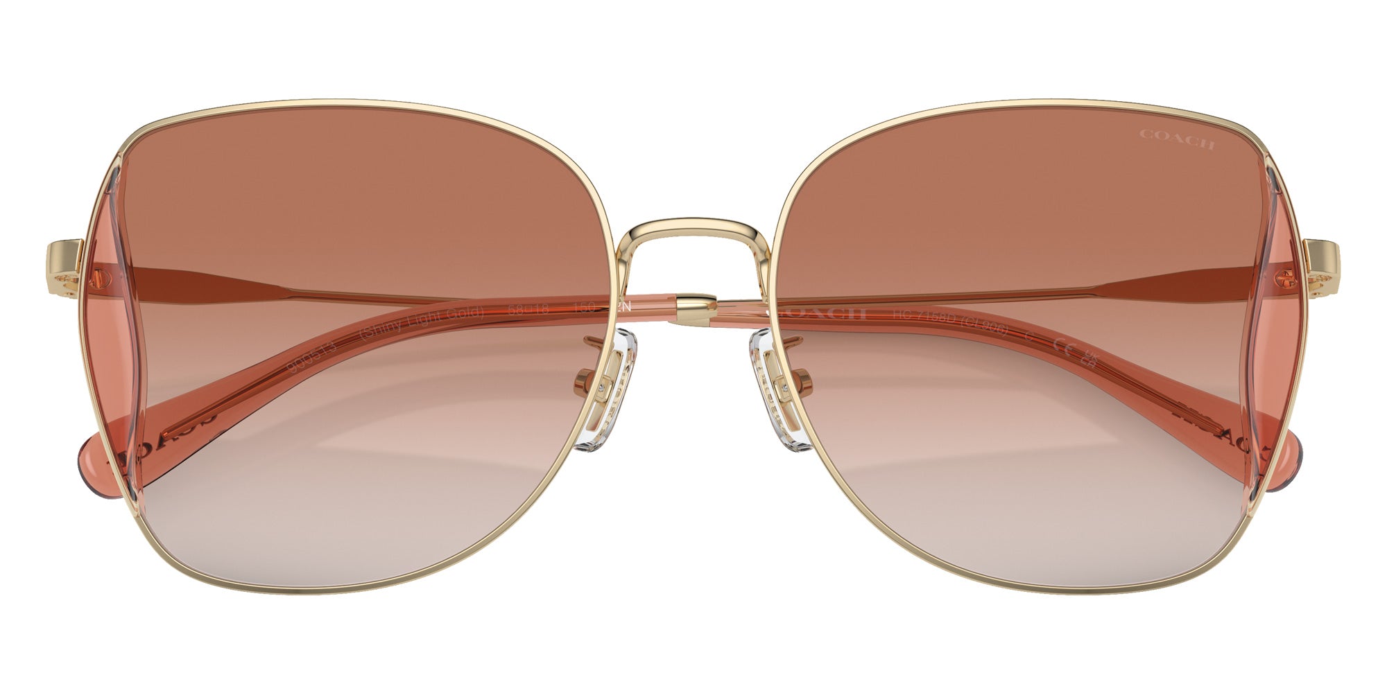 Coach HC7158D CL906 900513 58 - Shiny Light Gold / Amber Gradient #id:hc7158d900513_s:102120