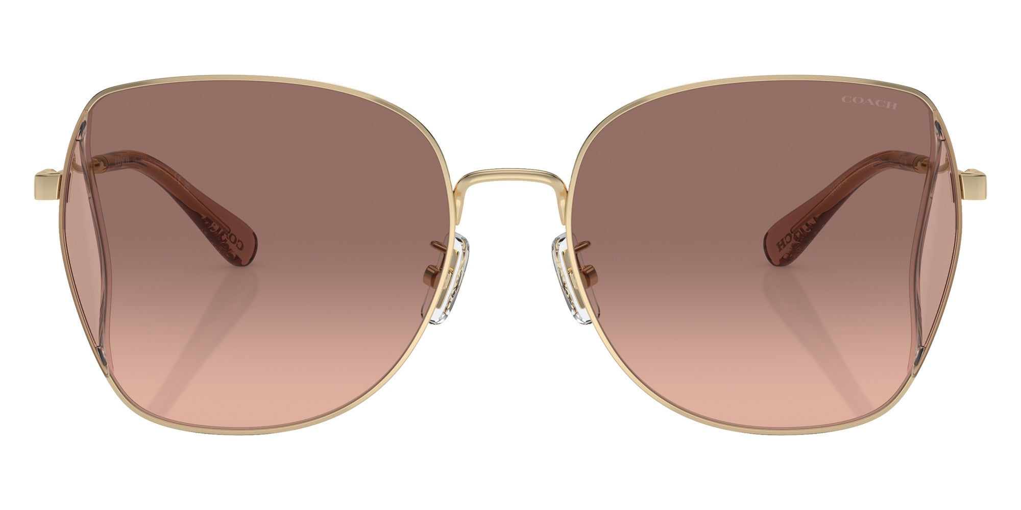 Coach HC7158D CL906 942913 58 - Shiny Light Gold / Brown Pink Gradient #id:hc7158d942913_s:106100