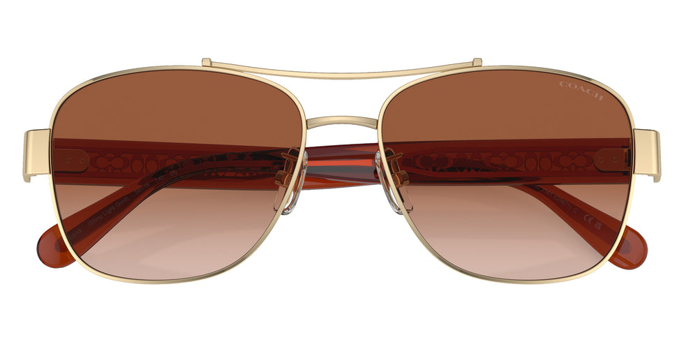 Coach HC7161 CR617 900513 56 - Shiny Light Gold / Brown Gradient #id:hc7161900513_s:102120