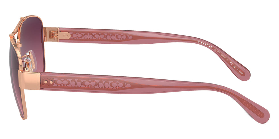 Coach HC7161 CR617 9331F4 56 - Shiny Rose Gold / Burgundy Gradient Polarized #id:hc71619331f4_s:106110