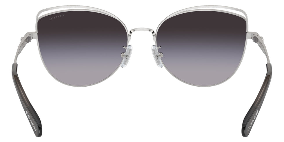 Coach HC7162 CR621 90018G 57 - Shiny Silver/Black / Gray Gradient #id:hc716290018g_s:100115