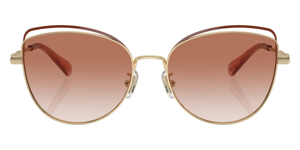 Coach HC7162 CR621 900513 57 - Shiny Light Gold/Nutmeg / Amber Gradient #id:hc7162900513_s:102100