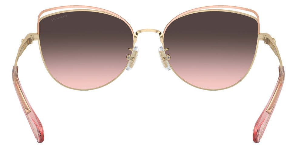 Coach HC7162 CR621 900546 57 - Shiny Light Gold/Rose Gold / Gray Pink Gradient #id:hc7162900546_s:104115