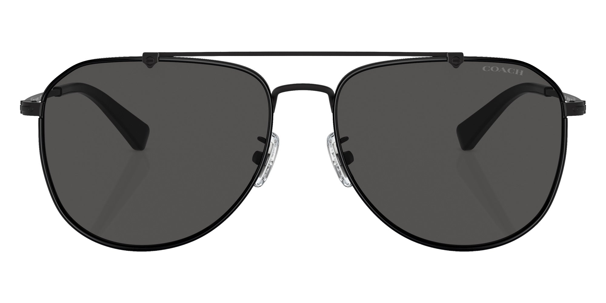 Coach HC7164 CR626 934487 59 - Satin Black / Gray Solid #id:hc7164934487_s:104100