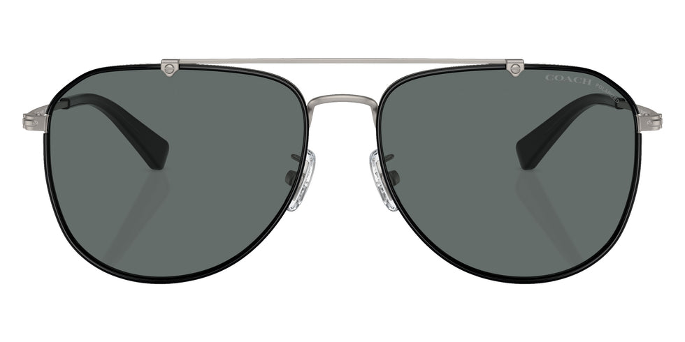 Coach HC7164 CR626 936881 59 - Satin Gunmetal/Black / Gray Solid Polarized #id:hc7164936881_s:106100