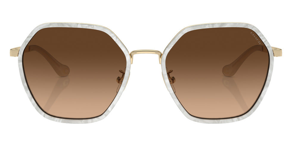 Coach HC7167B CS543 944374 56 - Cream Pearl Brown Gradient / Brown Gradient #id:hc7167b944374_s:100100