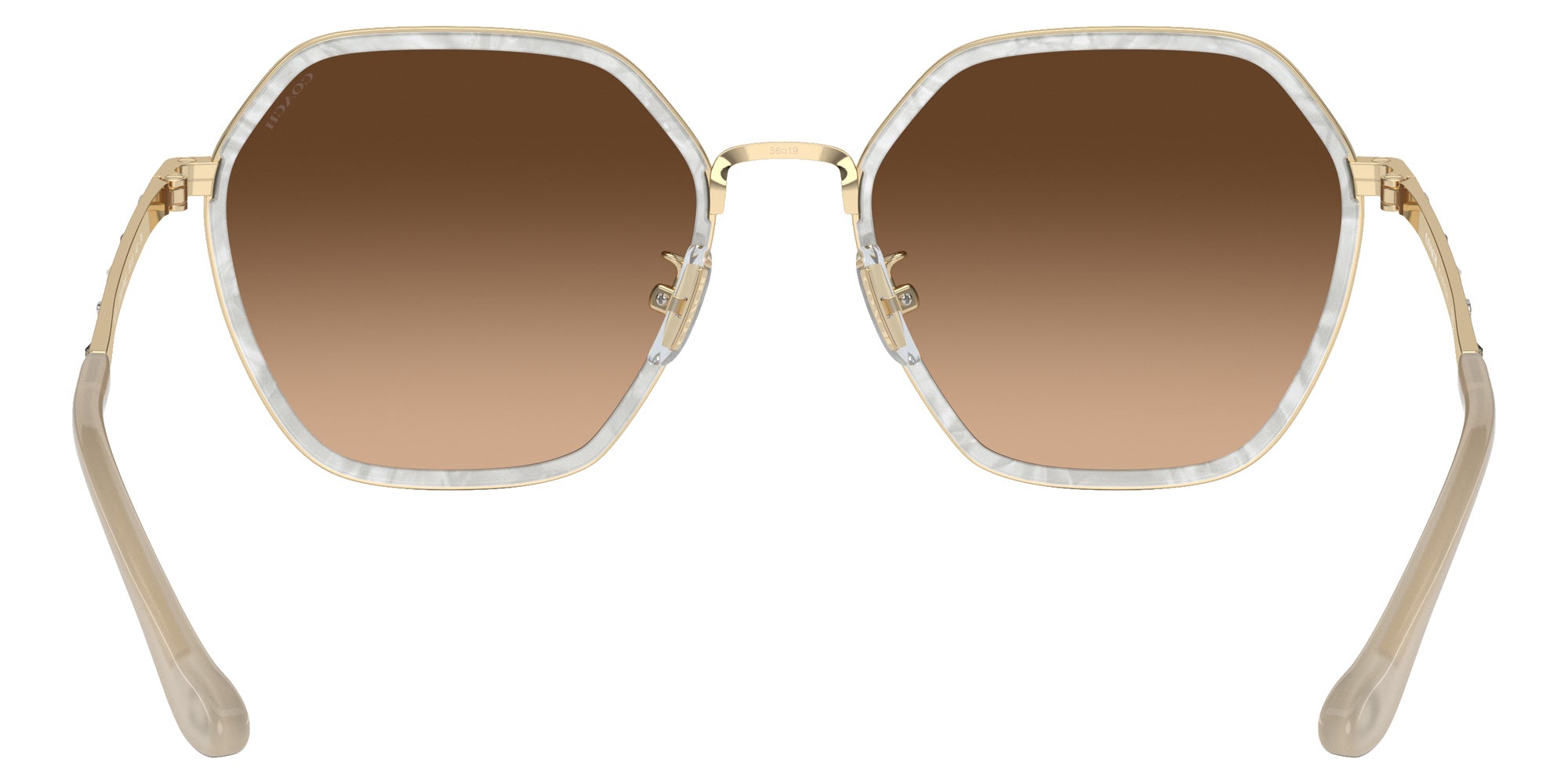 Coach HC7167B CS543 944374 56 - Cream Pearl Brown Gradient / Brown Gradient #id:hc7167b944374_s:100115