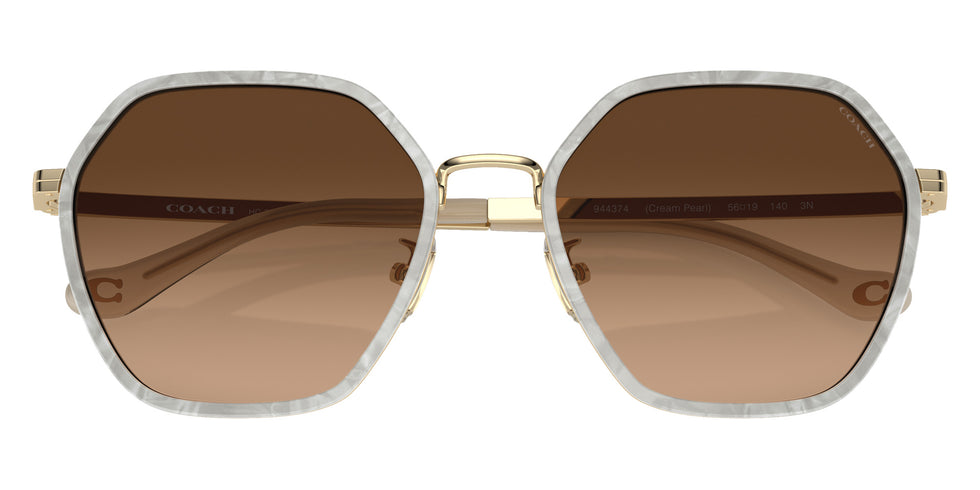 Coach HC7167B CS543 944374 56 - Cream Pearl Brown Gradient / Brown Gradient #id:hc7167b944374_s:100120