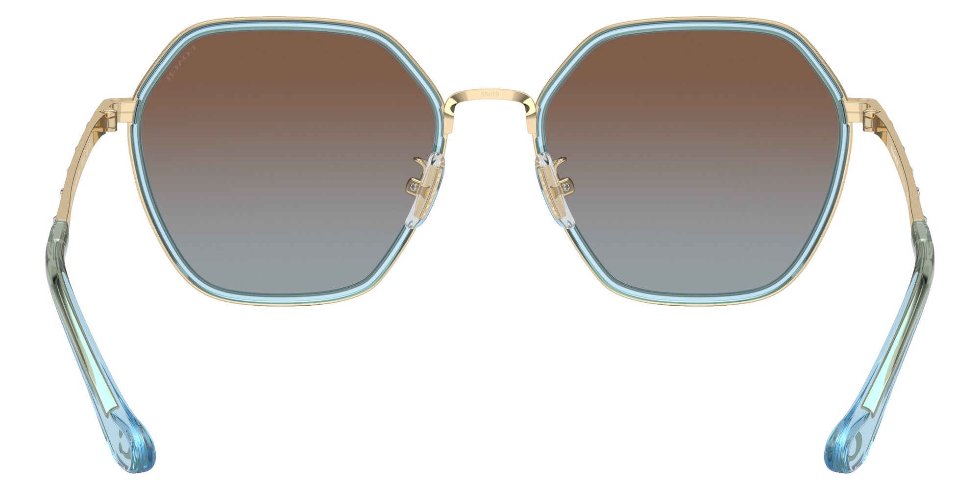 Coach HC7167B CS543 944513 56 - Transparent Blue / Blue Brown Gradient #id:hc7167b944513_s:104115