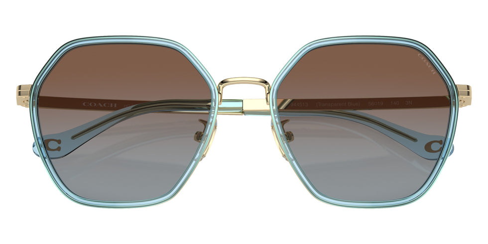 Coach HC7167B CS543 944513 56 - Transparent Blue / Blue Brown Gradient #id:hc7167b944513_s:104120