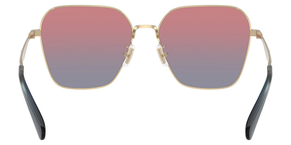 Coach HC7168 CW189 90050Q 58 - Shiny Light Gold / Blue Saddle Gradient #id:hc716890050q_s:100115