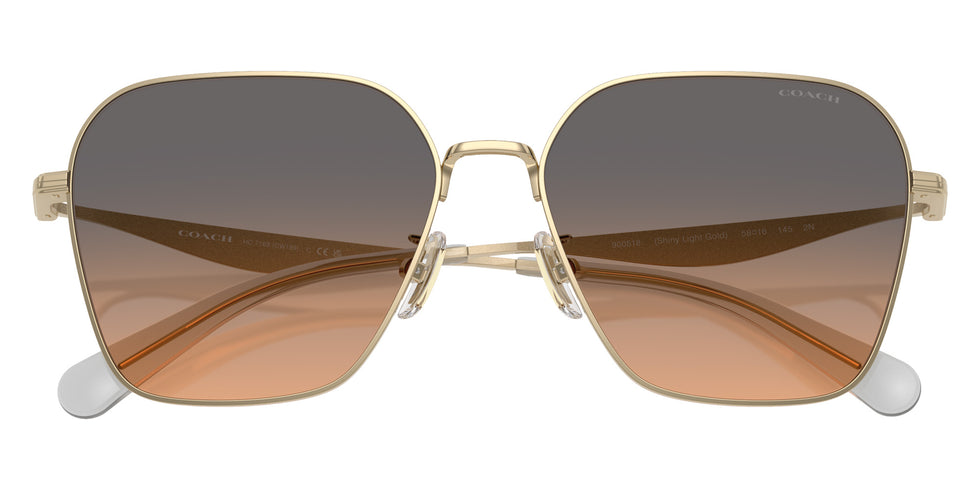 Coach HC7168 CW189 900518 58 - Shiny Light Gold / Smokey Peach Gradient #id:hc7168900518_s:102120