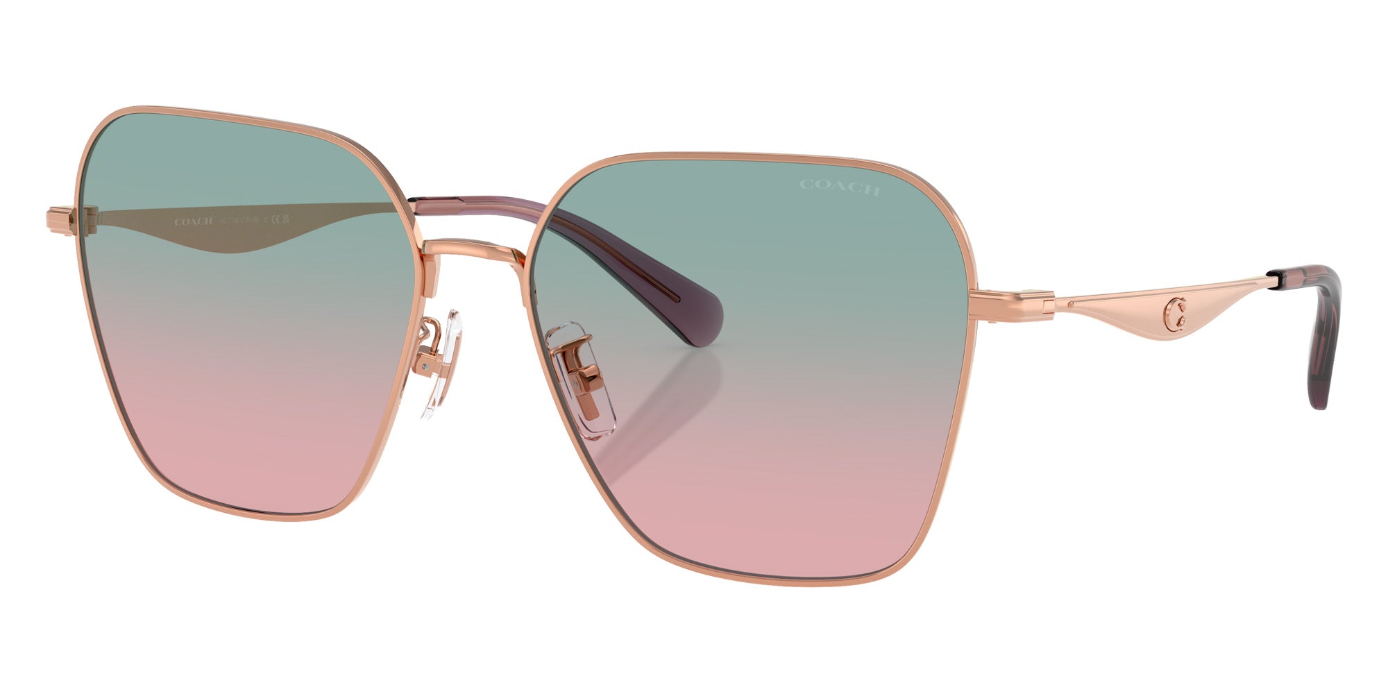 Coach HC7168 CW189 93310Q 58 - Shiny Rose Gold / Forest Grape Gradient #id:hc716893310q_s:110105