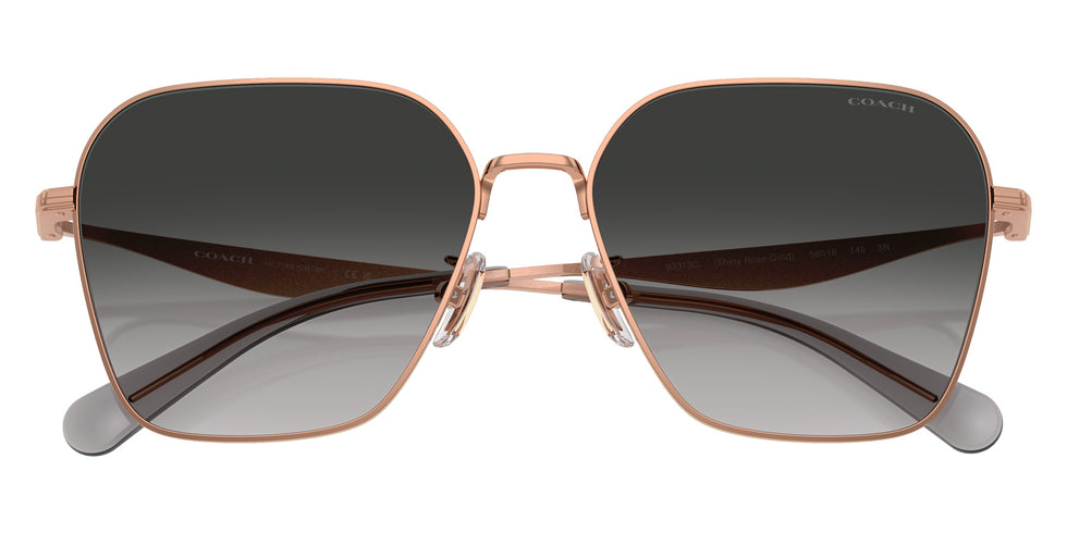Coach HC7168 CW189 93313C 58 - Shiny Rose Gold / Gray Gradient #id:hc716893313c_s:112120