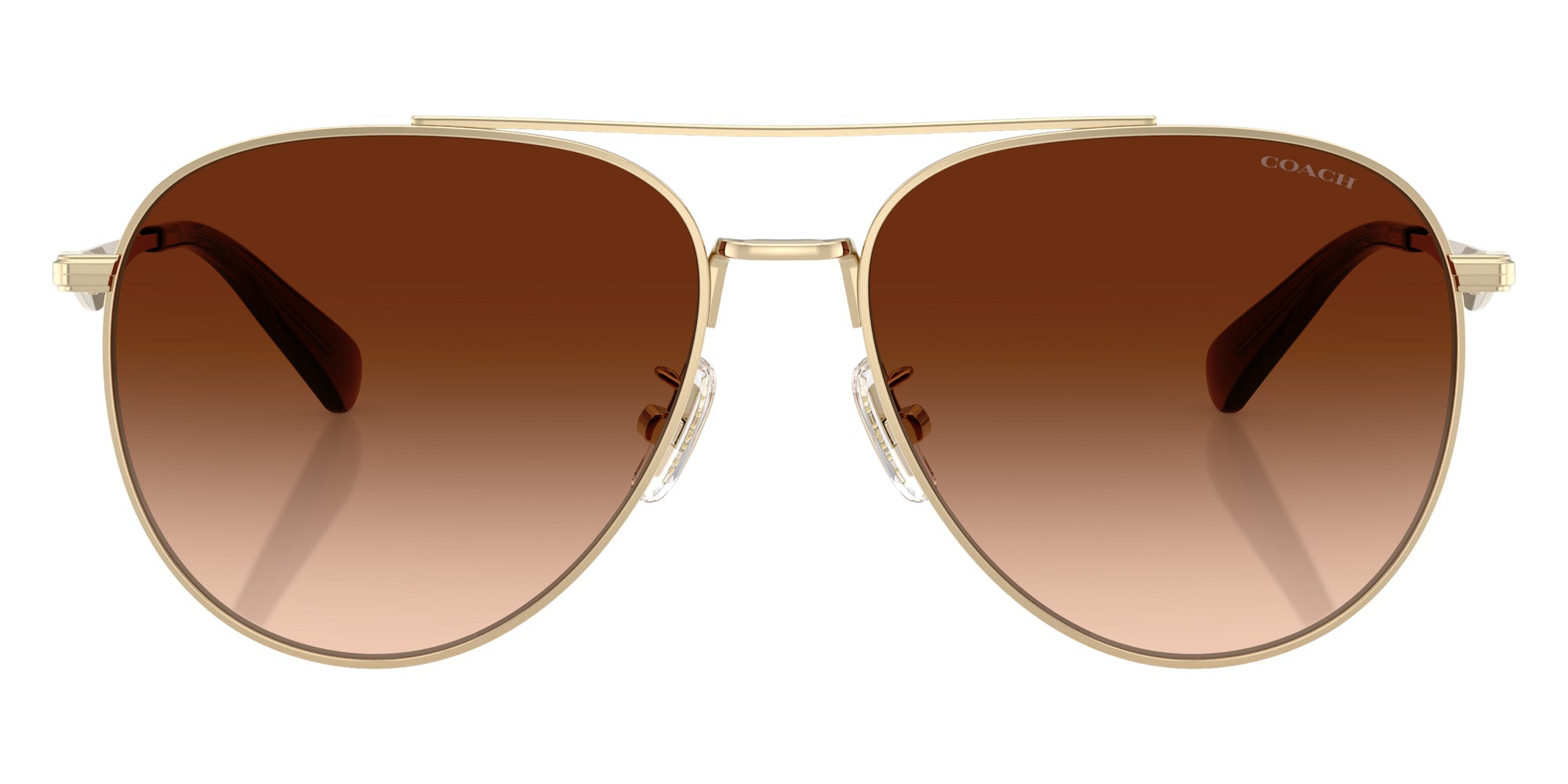 Coach HC7169 CW193 900574 57 - Shiny Light Gold / Brown Gradient #id:hc7169900574_s:106100